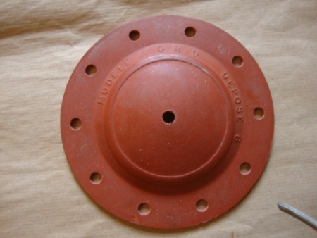 disque rouge Vermorel type européen